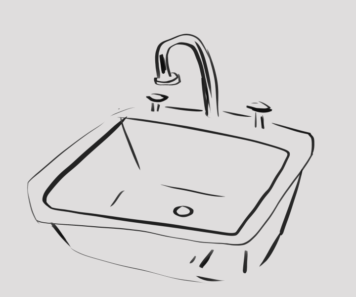 Metal sink